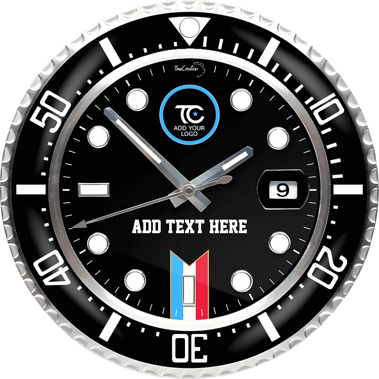 Clock Customizer Wall clock • TimeCreation